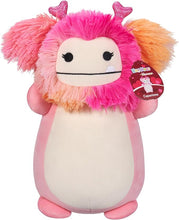 Load image into Gallery viewer, Squishmallows HugMees Original 14-Inch Caparinne Pink Bigfoot with Heart Headband - Ultrasoft Official Jazwares Large Plush
