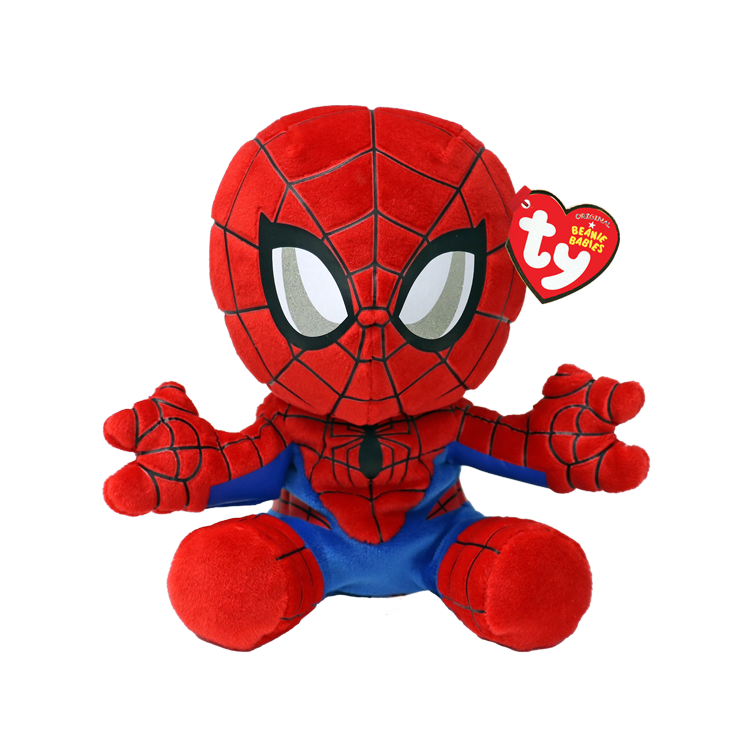 Ty Beanie Baby Spiderman medium (new plush)