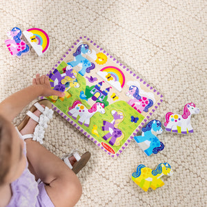 Melissa and Doug Unicorn Chunky Puzzle