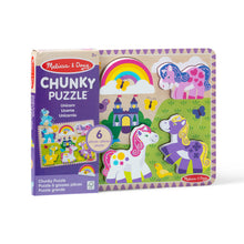 Load image into Gallery viewer, Melissa and Doug Unicorn Chunky Puzzle
