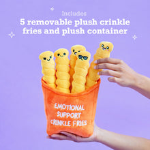 Load image into Gallery viewer, Emotional Support Crinkle Fries – Set of 5 Crinkle Fries
