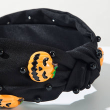Load image into Gallery viewer, Halloween Headband Pumpkin
