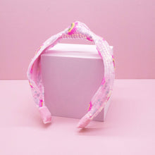 Load image into Gallery viewer, Kids Sequin Knot Headband - Rainbow

