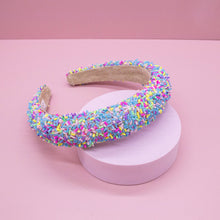 Load image into Gallery viewer, Padded Sprinkles Headband - Confetti Hair Band
