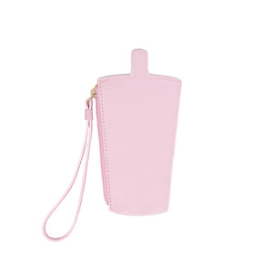 Novelty Wristlet - Taro Boba Milk Tea