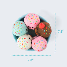 Load image into Gallery viewer, Emotional Support Ice Cream – Set of 5 Ice Cream Cones

