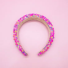 Load image into Gallery viewer, Padded Sprinkles Headband - Confetti Hair Band
