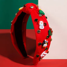 Load image into Gallery viewer, CHRISTMAS COLLECTION HEADBAND CUTE SANTA CLAUS
