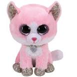 Ty beanie boo pink cat medium