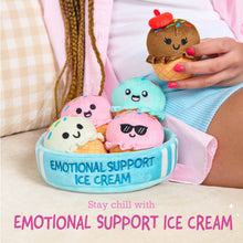 Load image into Gallery viewer, Emotional Support Ice Cream – Set of 5 Ice Cream Cones
