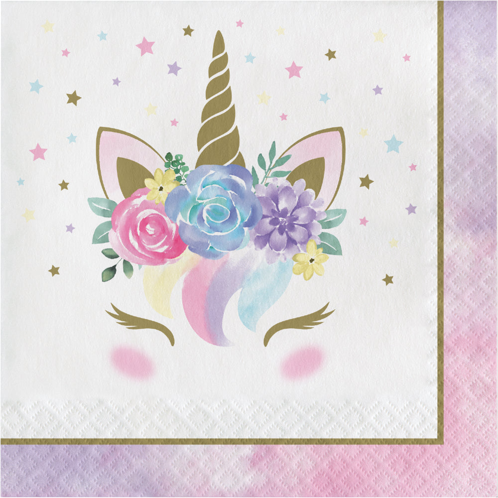 Flower Unicorn Party Supplies