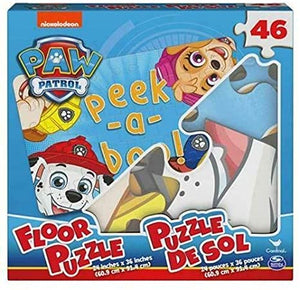 Paw Patrol 46 Piece Floor Puzzle Peek-A-Boo
