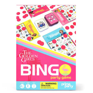 Golden Girls Deluxe Bingo Party Game for 16