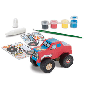Melissa and Doug Created by Me! Monster Truck Wooden Craft Kit