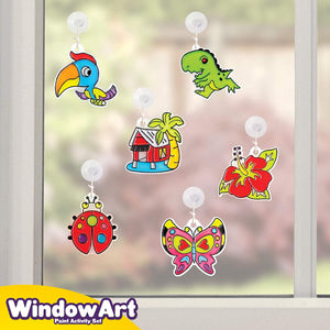 Creative Kids Window Art
