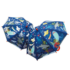 Floss and Rock Deep Sea Color Changing Umbrella