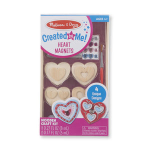 Melissa and Doug Created by Me! Heart Magnets