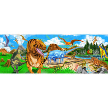 Load image into Gallery viewer, Melissa and Doug Land of Dinosaurs Floor Puzzle - 48 Pieces
