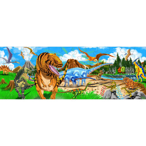 Melissa and Doug Land of Dinosaurs Floor Puzzle - 48 Pieces