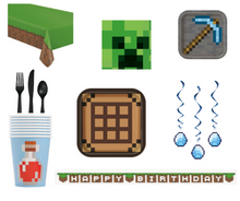 Load image into Gallery viewer, Minecraft Party Supplies
