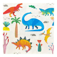 Load image into Gallery viewer, Talking Tables Dinosaur Party Napkins
