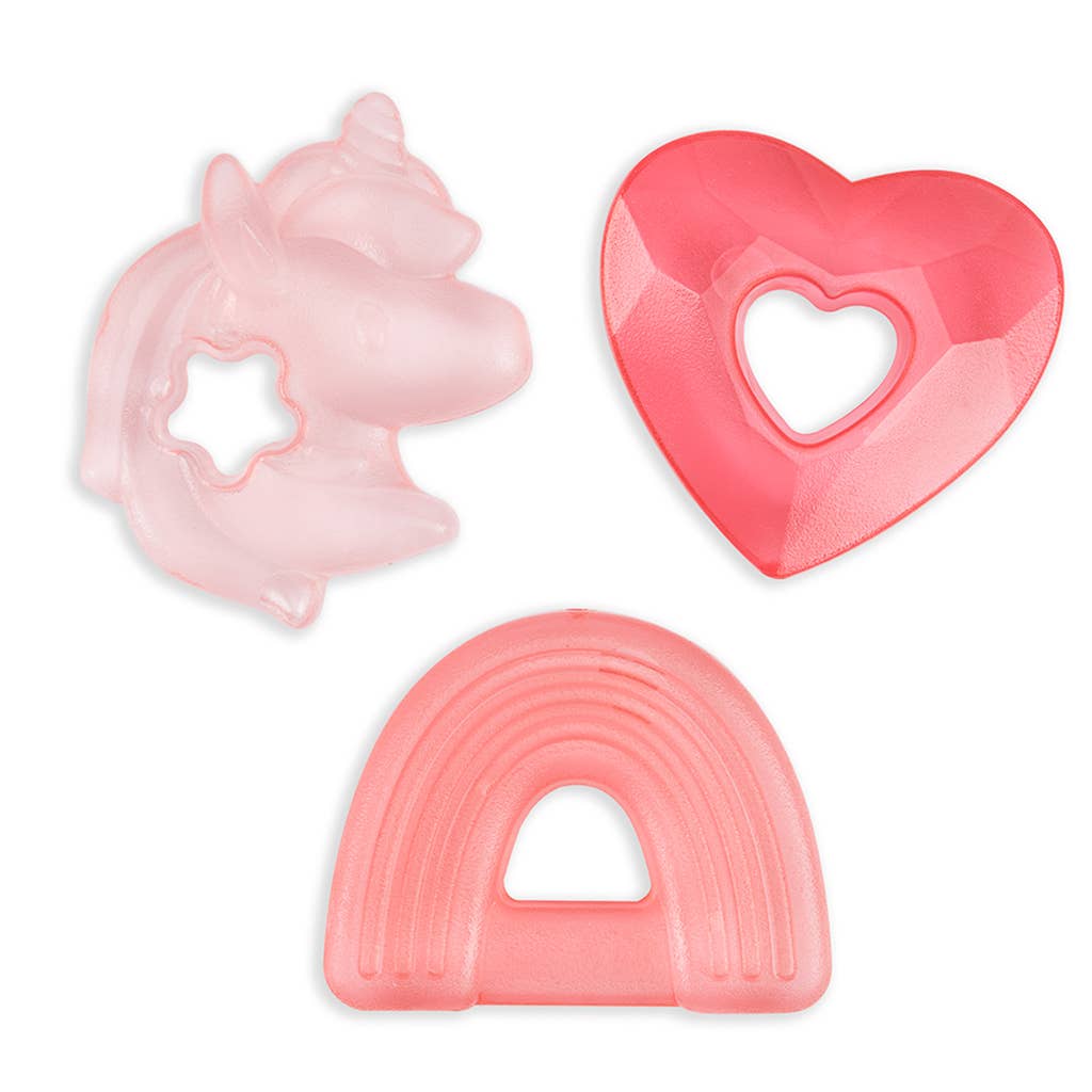 Itzy Ritzy Unicorn Water Filled Teethers (3-pack)