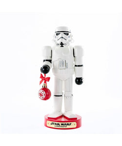 9.5" Star Wars™ Stormtrooper With Ball Ornament Nutcracker