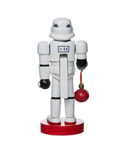 Load image into Gallery viewer, 9.5&quot; Star Wars™ Stormtrooper With Ball Ornament Nutcracker
