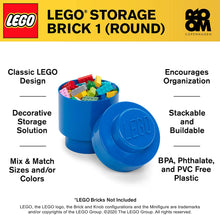 Load image into Gallery viewer, LEGO Round Storage Brick 1
