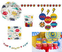 Load image into Gallery viewer, Superhero Party Supplies
