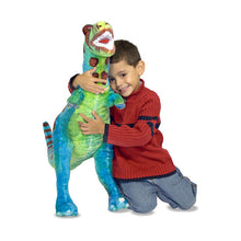 Load image into Gallery viewer, Melissa and Doug T-rex Giant Stuffed Animal
