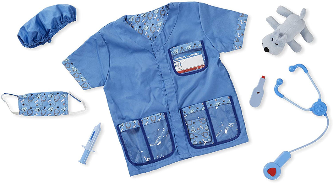Melissa & Doug Veterinarian Role Play Costume Dress-Up Set (9 pcs) Wonderland Playground Melissa & Doug Veterinarian Role Play Costume Dress-Up Set (9 pcs) Wonderland Playground