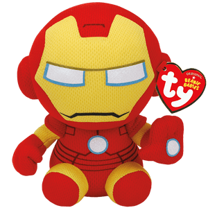 Ty Marvel Iron Man Beanie Baby