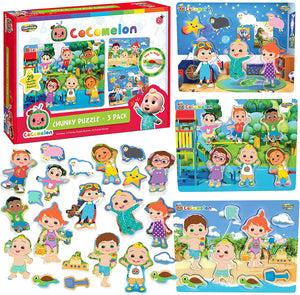 Cocomelon Chunky Puzzle Pack