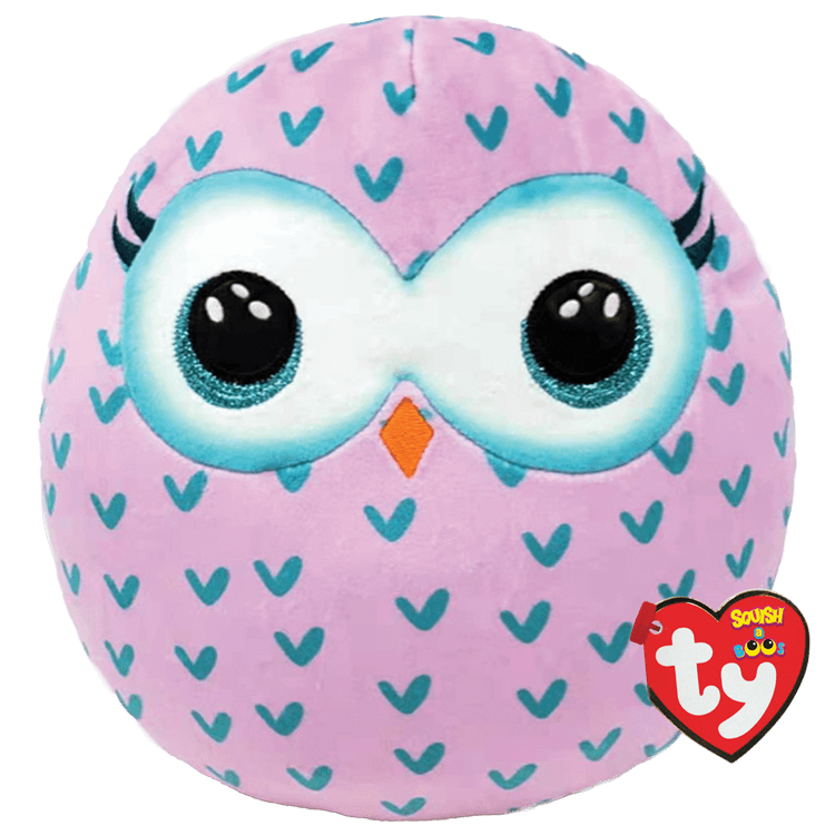 TY Winks Owl Large Squish A Boo
